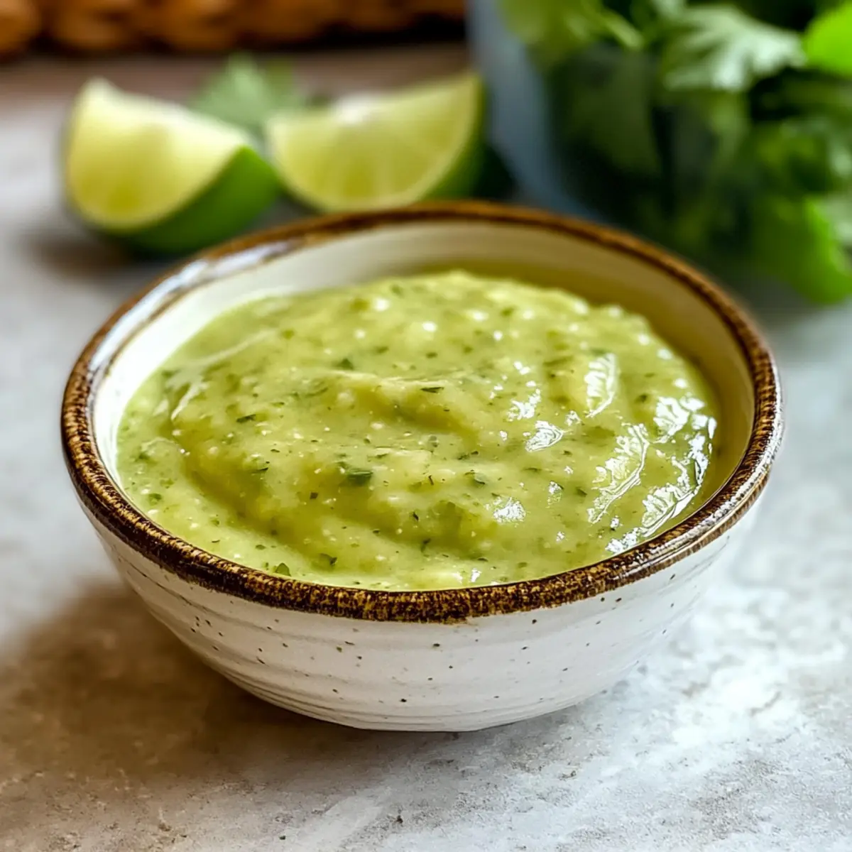 Tacohaus Stil Cremige Jalapeño Salsa selber machen