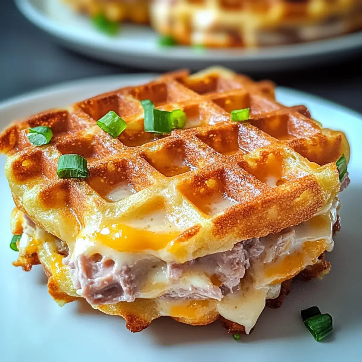 Thunfischschmelz-Chaffle: Lecker und Low-Carb