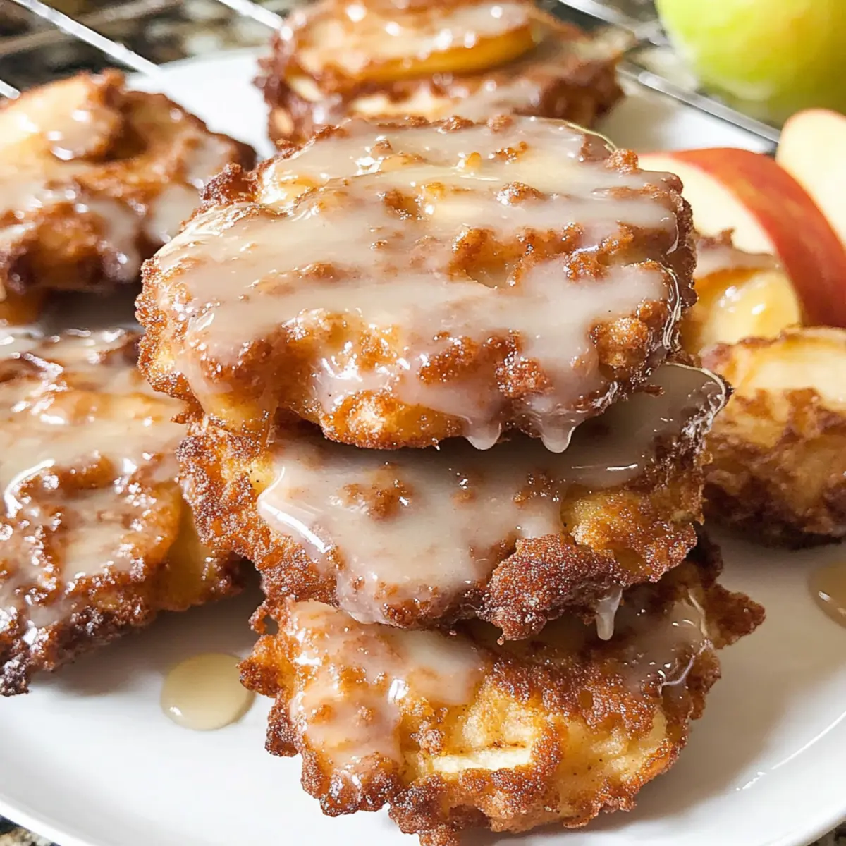Mandelmehl Apfelküchlein für den perfekten Snack
