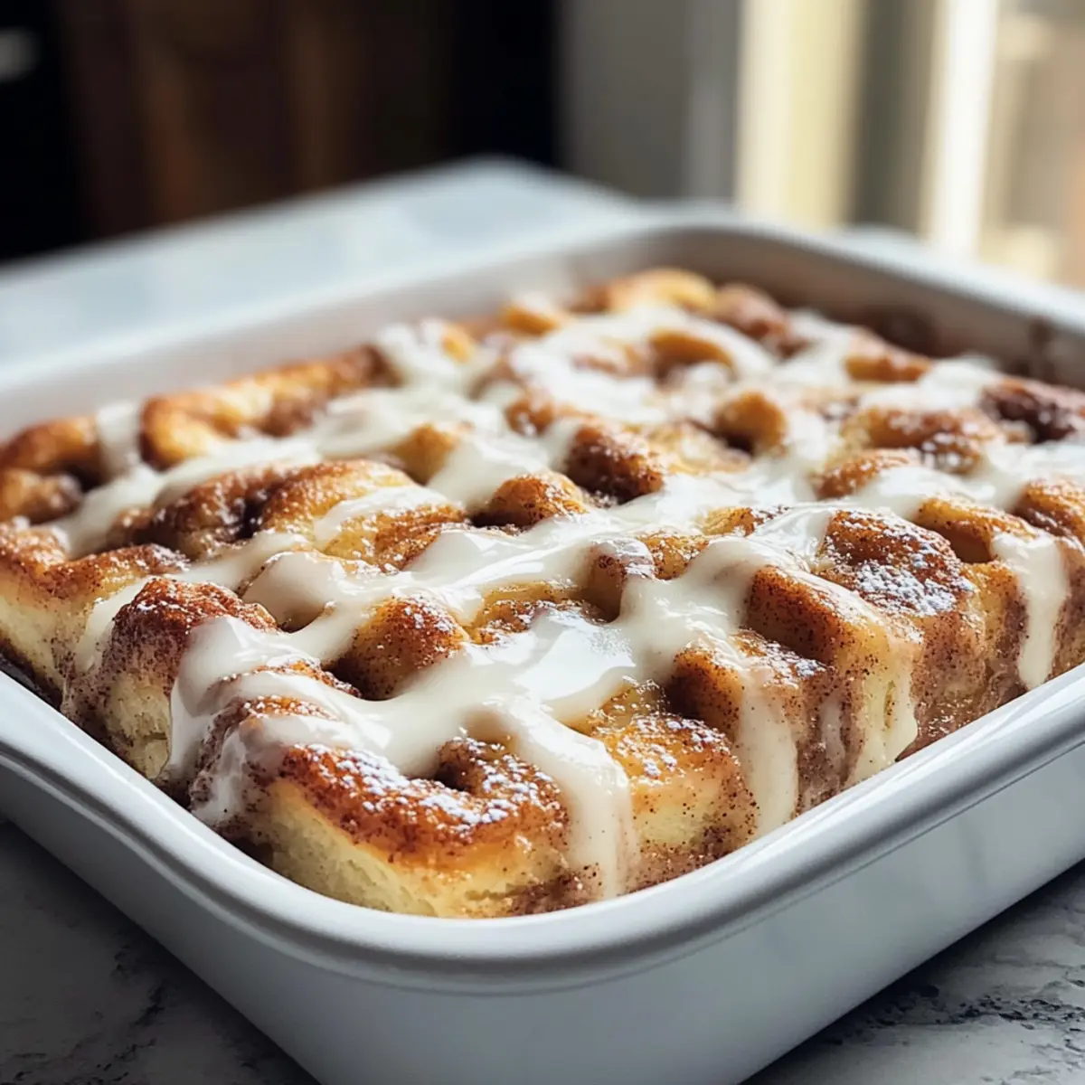 Zimtschneckenauflauf für Frühstücksglück