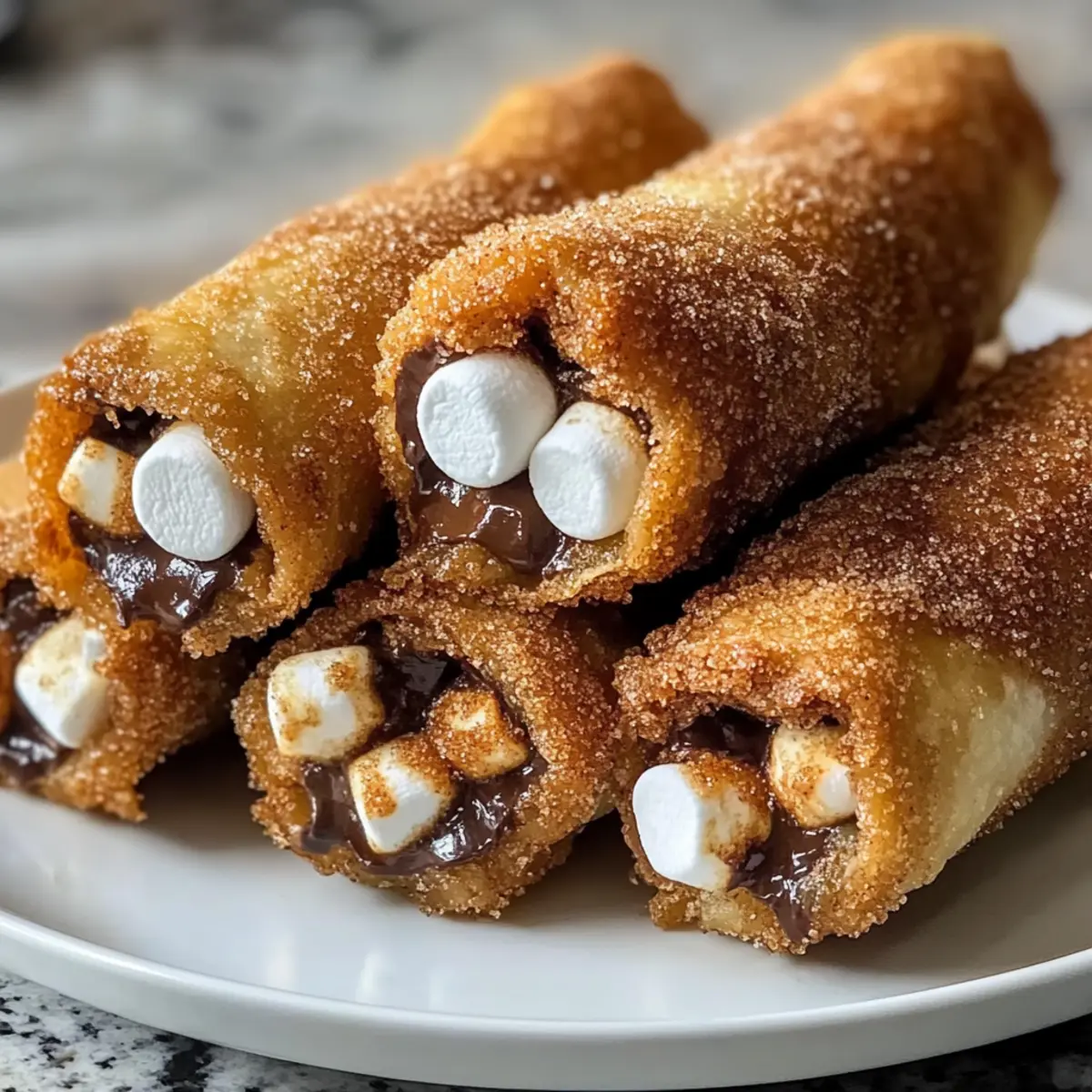 Zimt S'mores Eierrollen: Leckereien für jede Gelegenheit