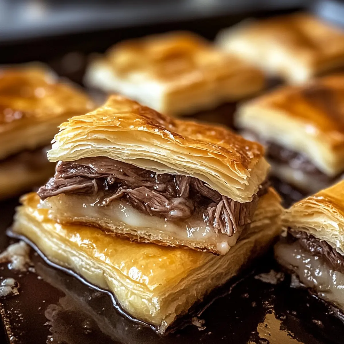 Französische Dip Quadrate: Einfach und köstlich genießen