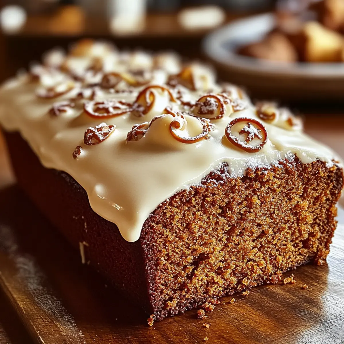 Lebkuchenbrot Kuchen für gemütliche Genussmomente