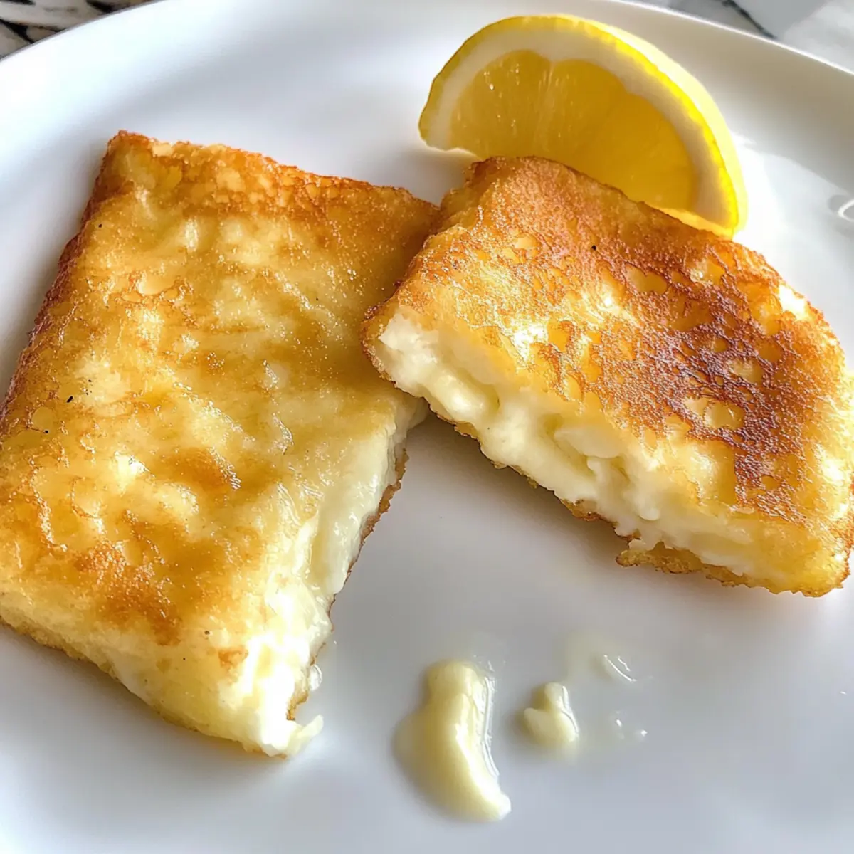 Griechischer gebratener Käse perfekt zubereitet