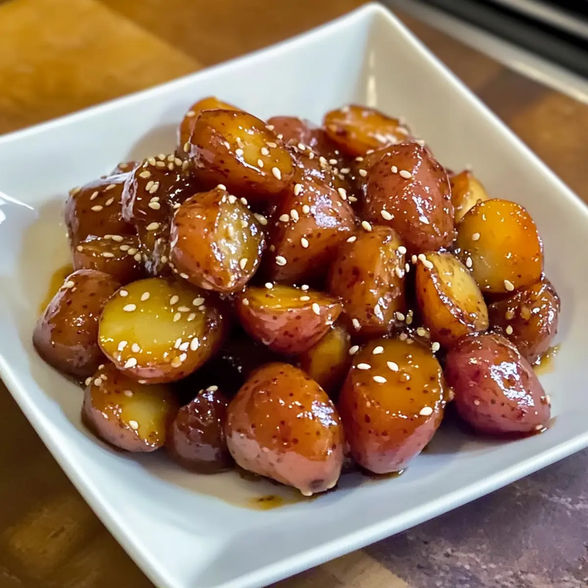 Koreanische geschmorte Kartoffeln für dein Wohlfühlessen