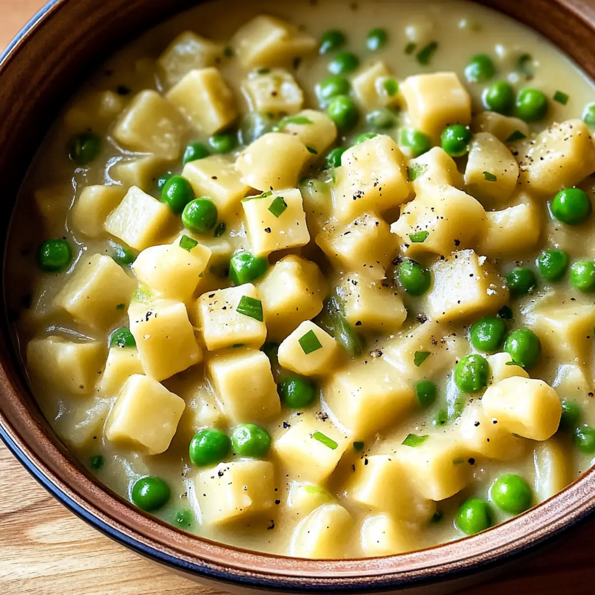 Pasta mit Erbsen und Kartoffeln: Wohlfühlessen für Zuhause