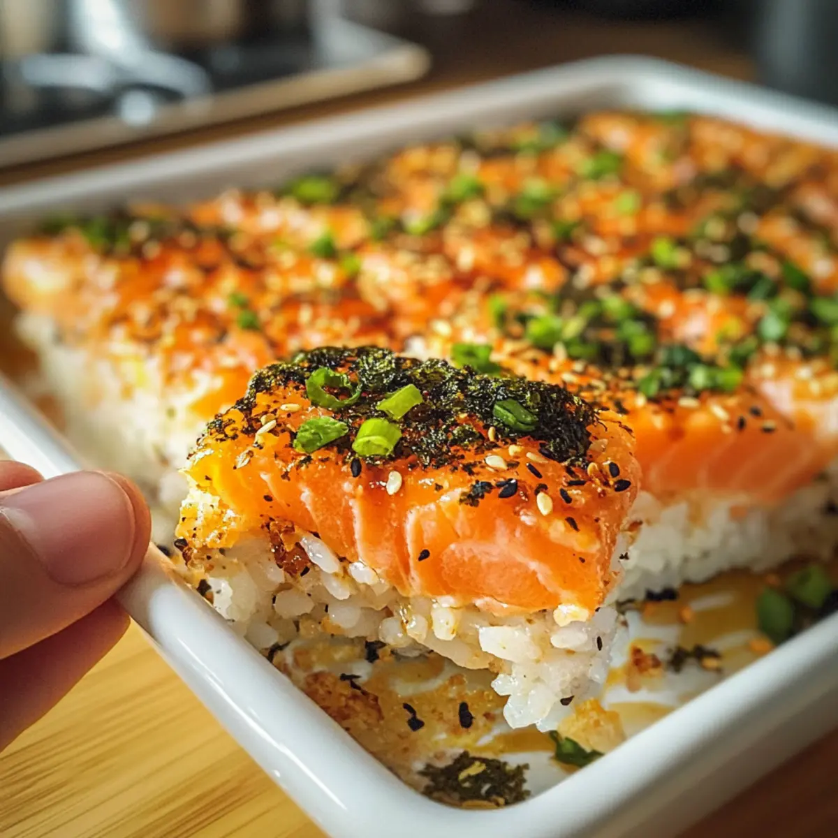 Lachs Sushi Auflauf: Einfach und Köstlich!