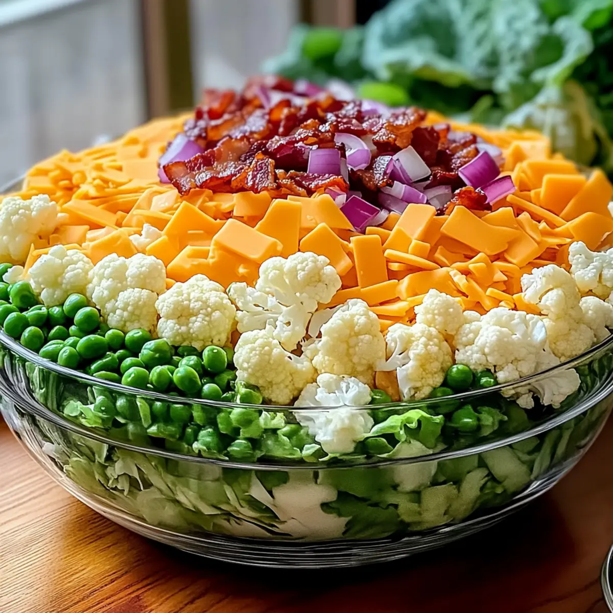 Sieben-Lagen-Salat: Bunte Vielfalt für jeden Tisch