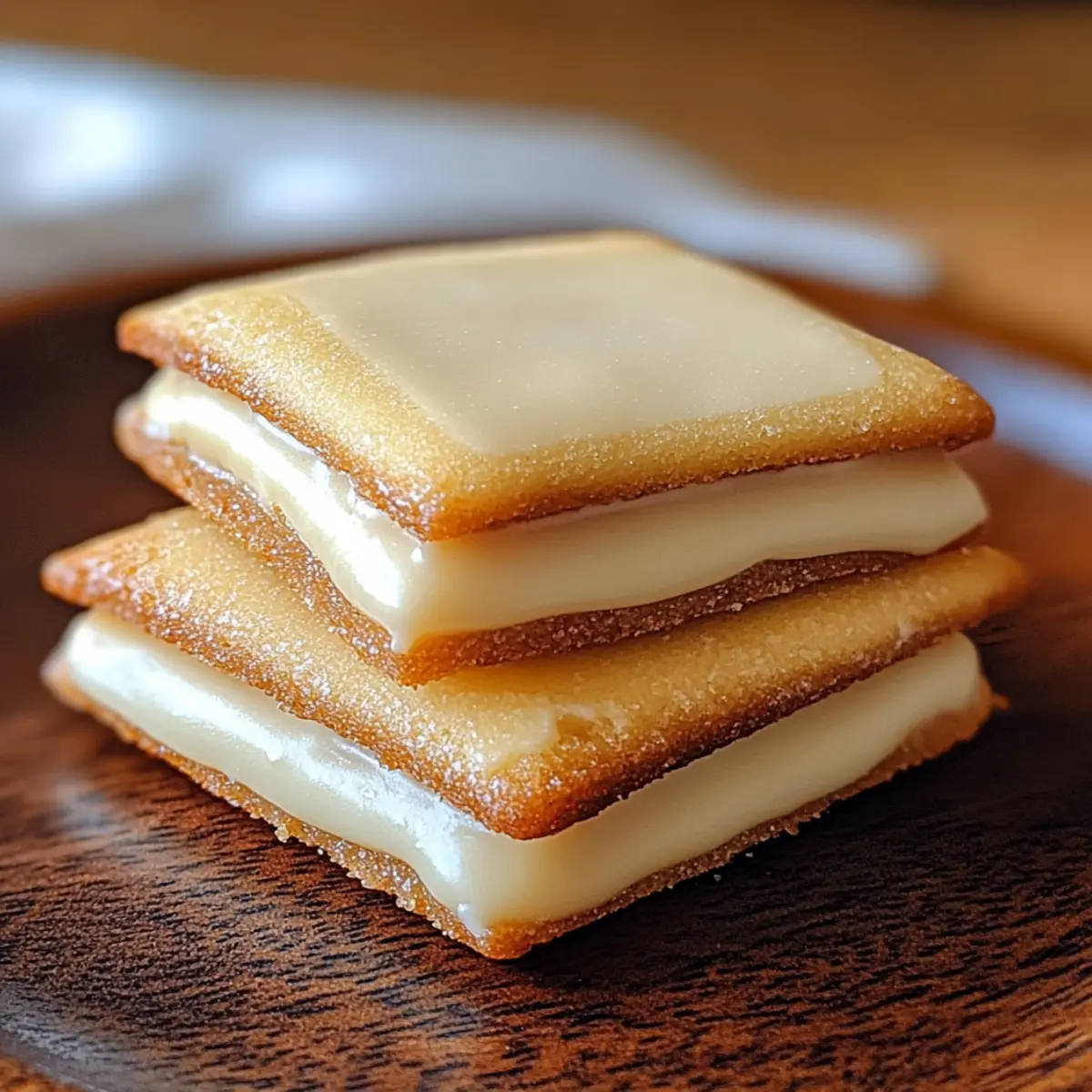 Weißer Liebhaber: Japanische Sandwichkekse selbstgemacht