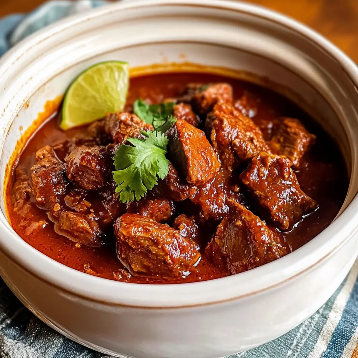 Langsamkocher Chili Colorado für die ganze Familie