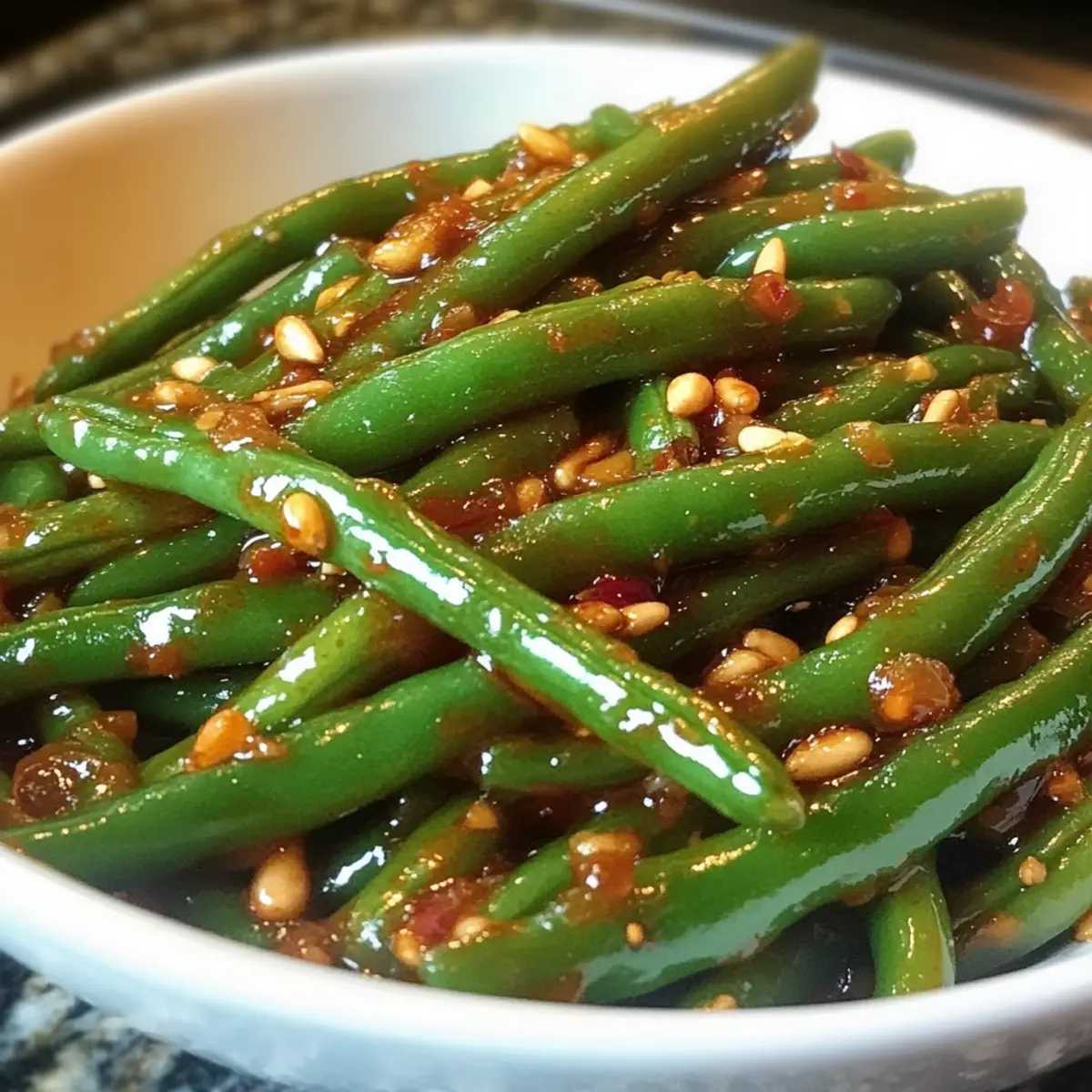 Scharfe grüne Bohnen – Schnell und lecker zubereitet