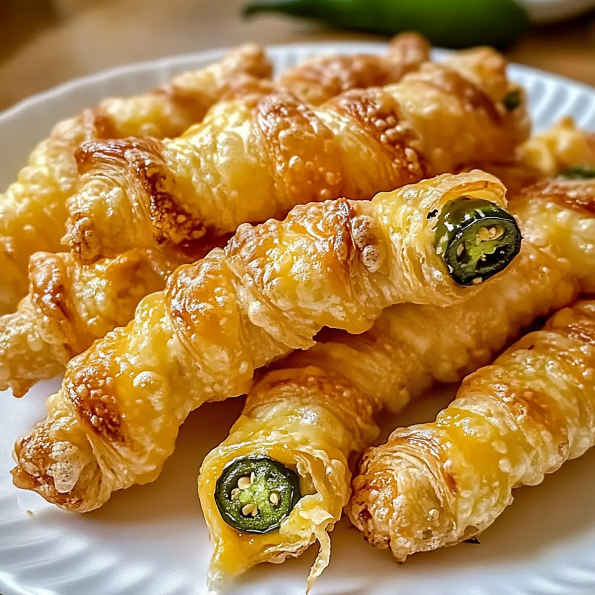 Würzige Jalapeno-Popper-Drehriegel für Partys