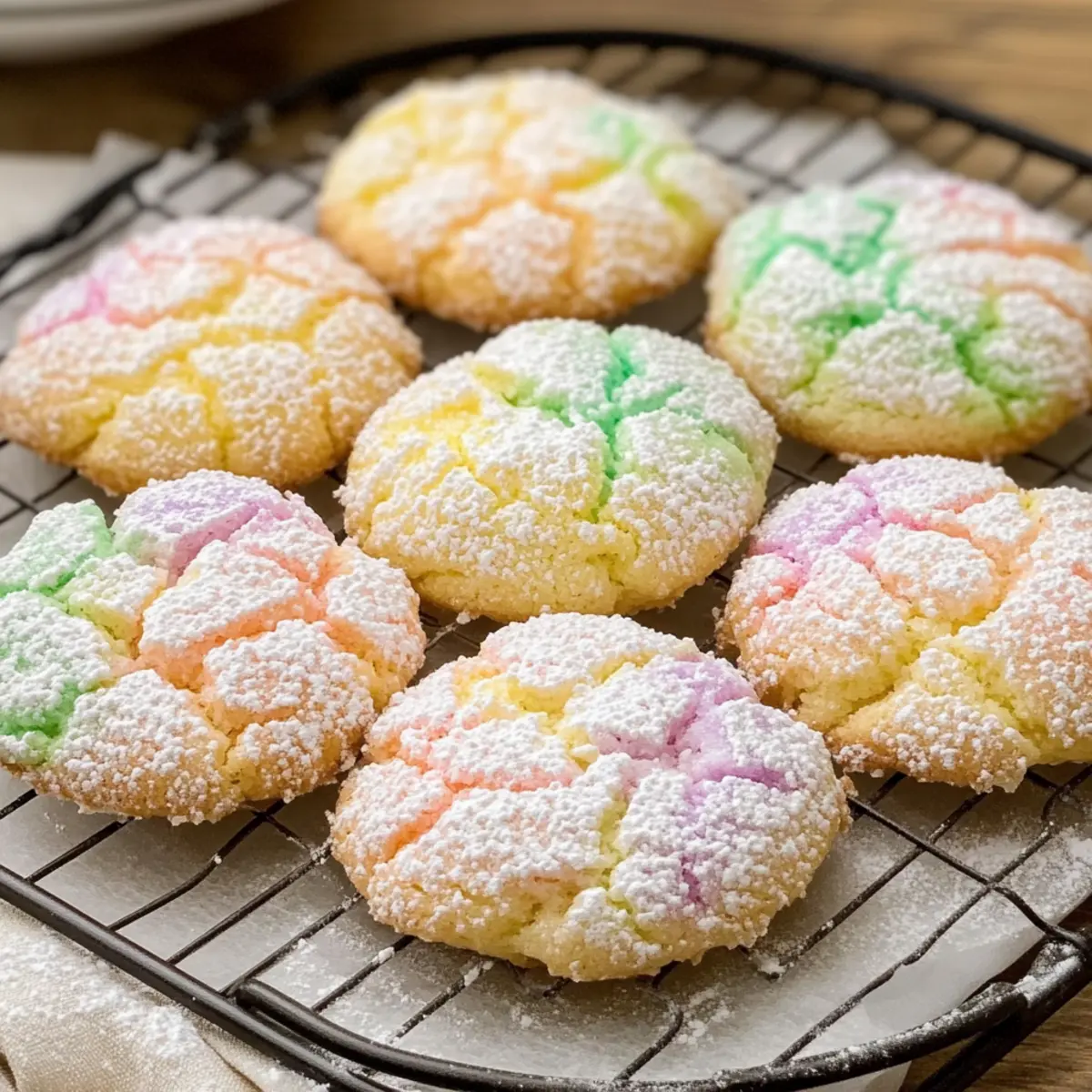 Frühlingskrümelplätzchen: Süßigkeit für den Frühling