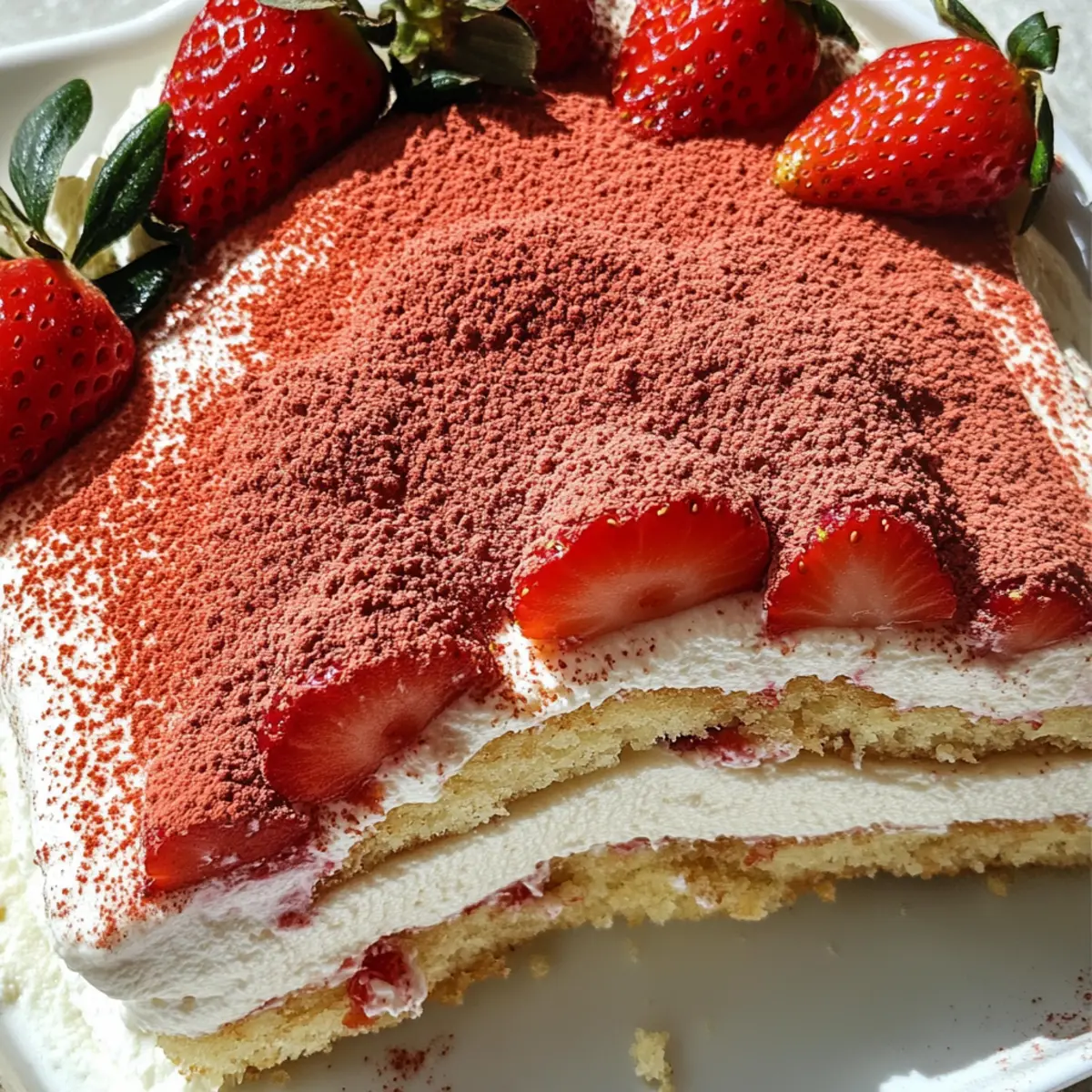 Erdbeer-Tiramisu für den perfekten Sommertag