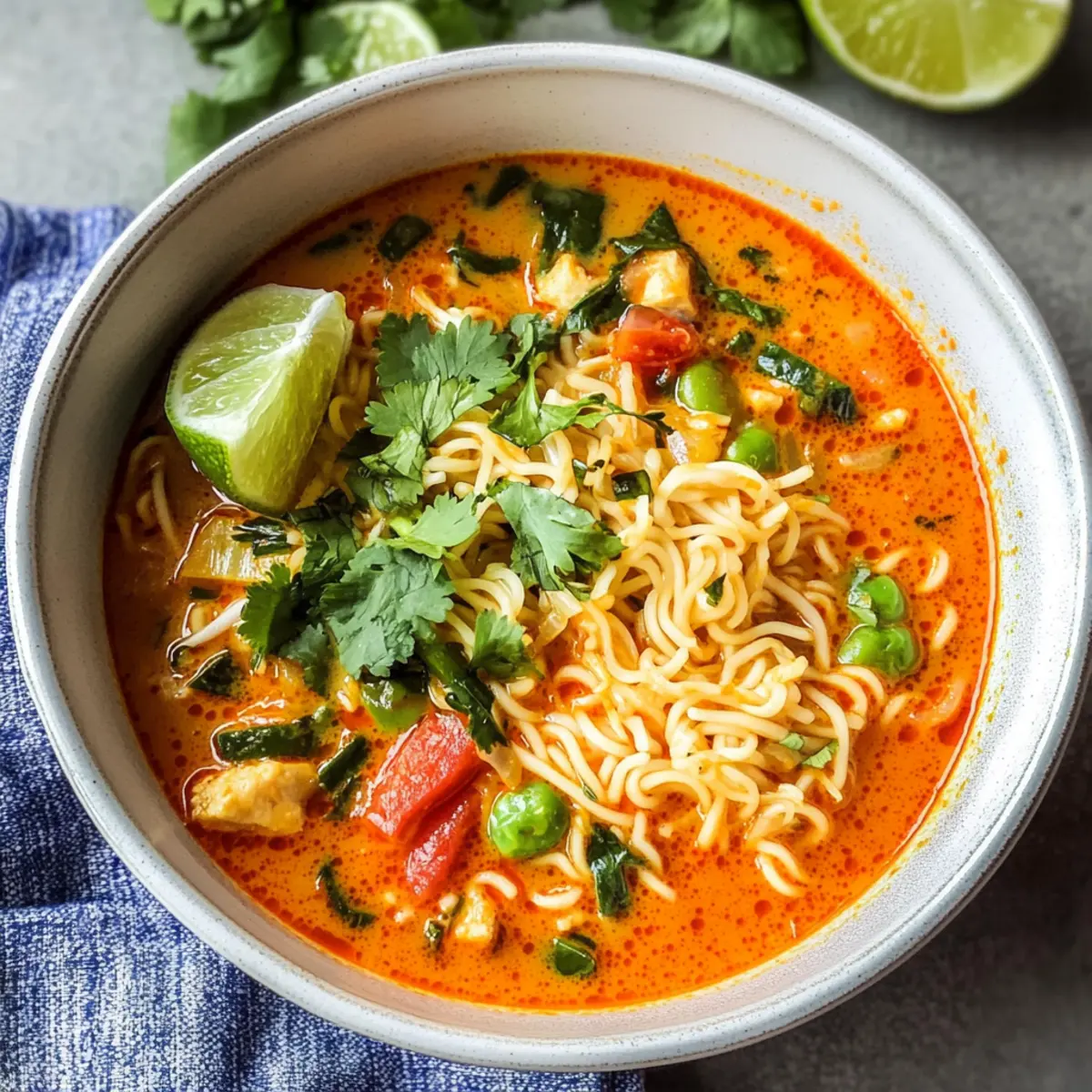 Thai Curry Suppe – Schnelle Wohlfühlküche in 30 Minuten