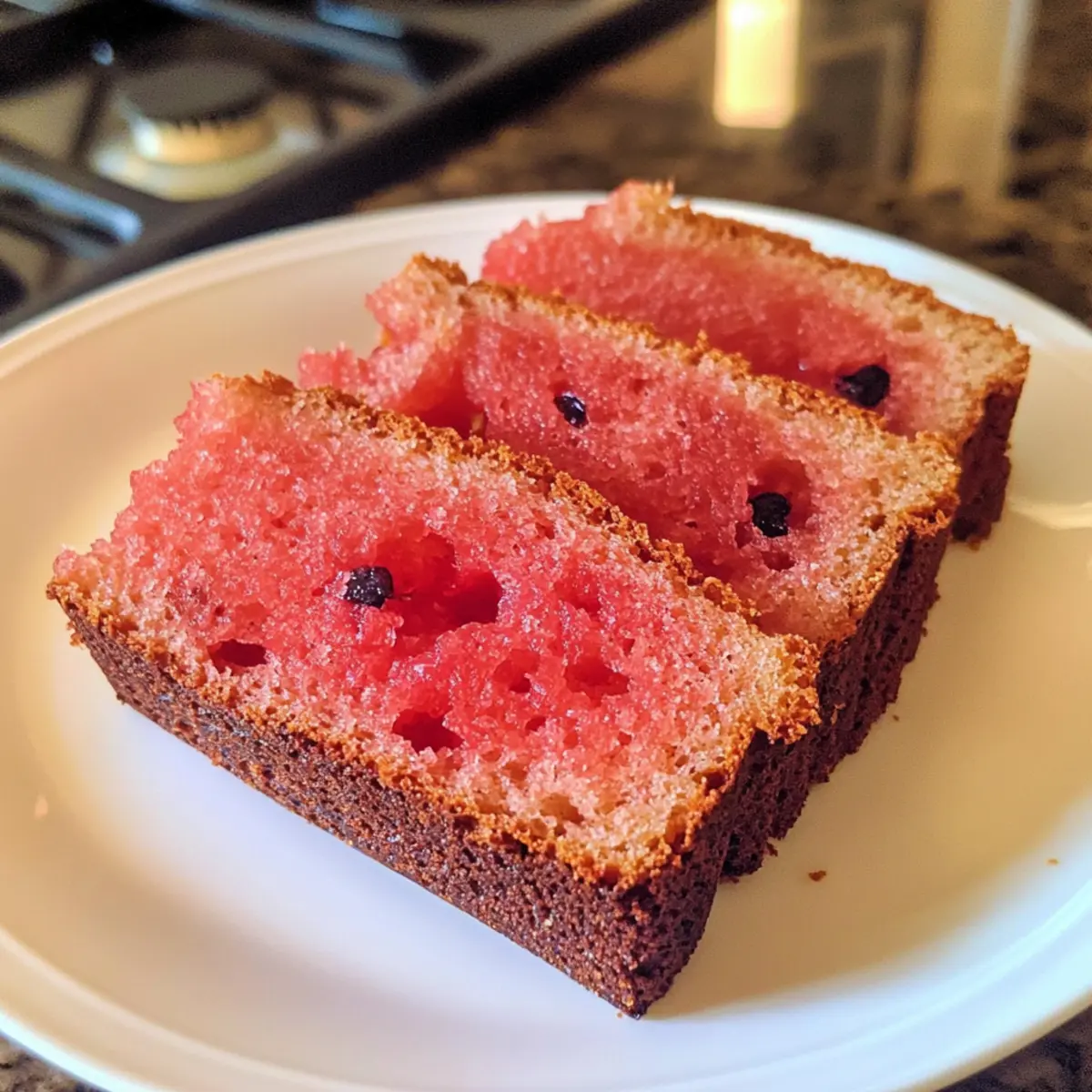 Wassermelonenbrot für fruchtige Genussmomente