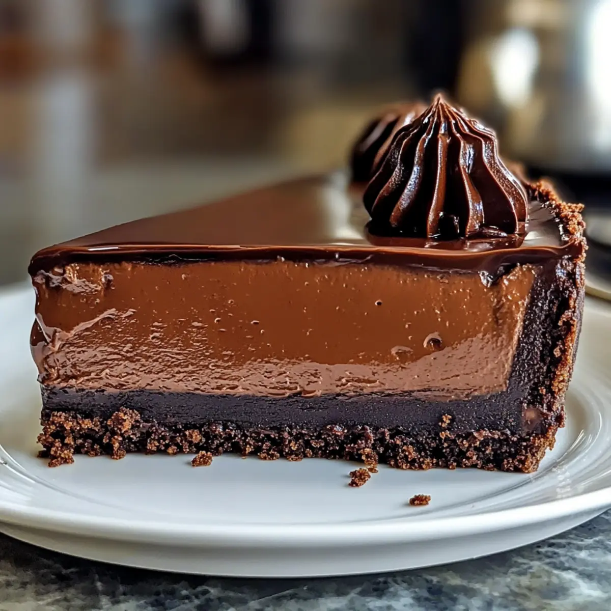 Schokoladen-Cheesecake für echte Genießer