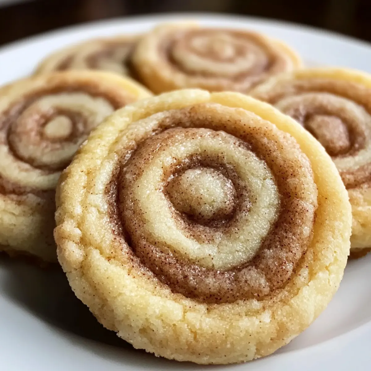 Zimtrolle Zuckerplätzchen für süße Momente