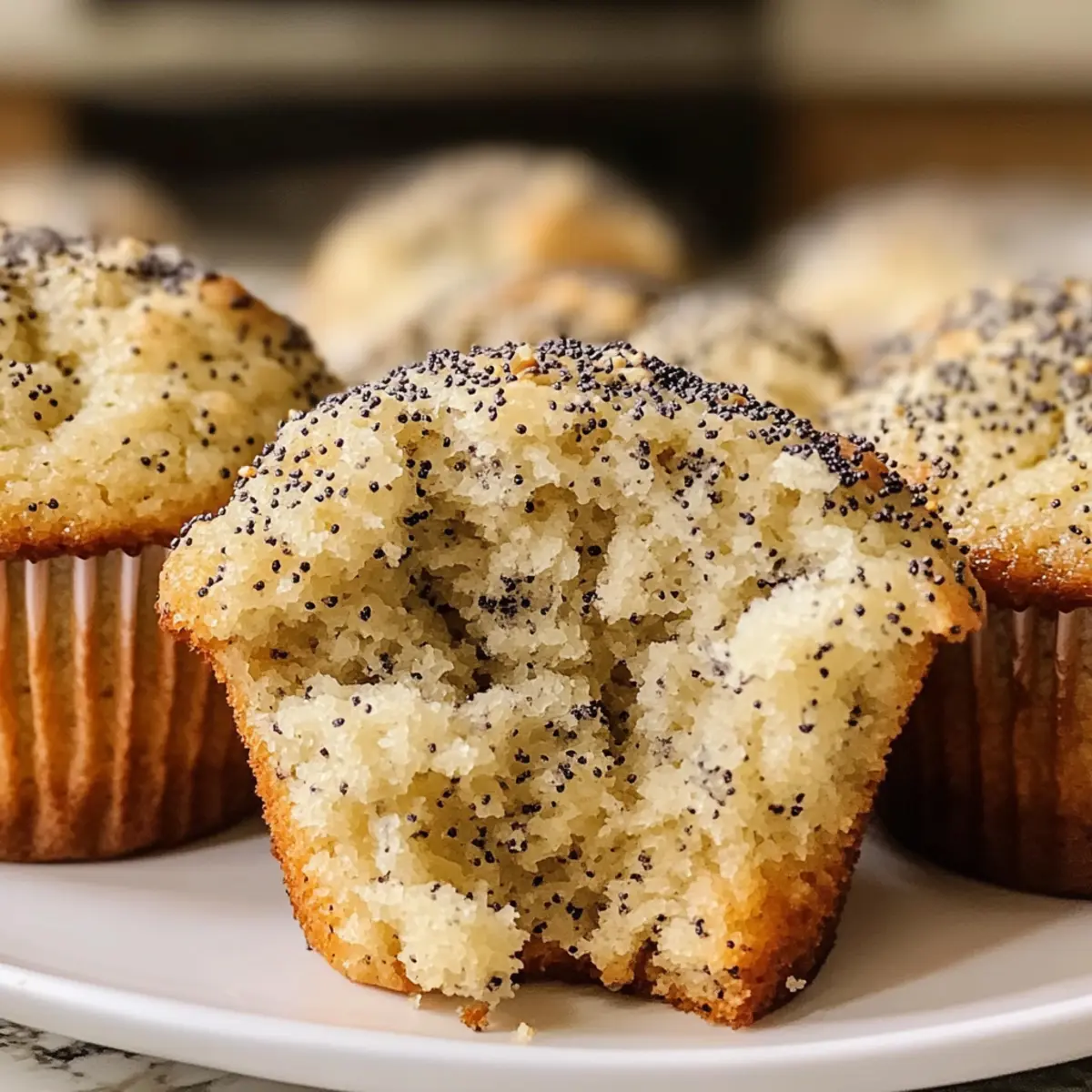 Nachahmung Costco Mandel-Mohn-Muffins selbst gemacht