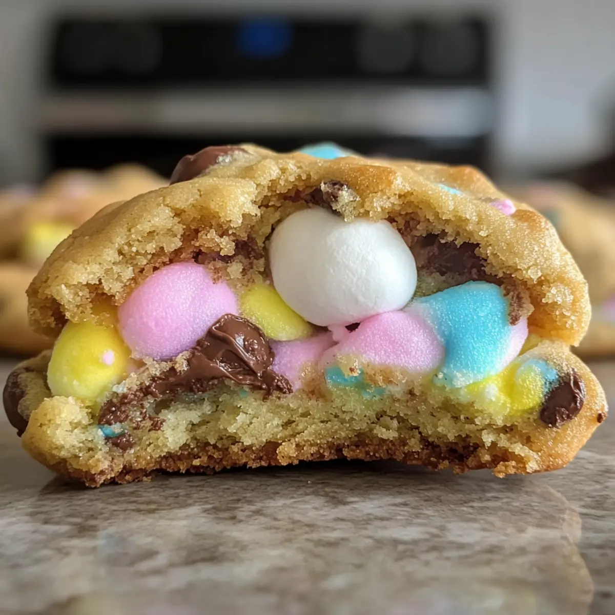 Riesen-Schokoladenstückchen mit Überraschung