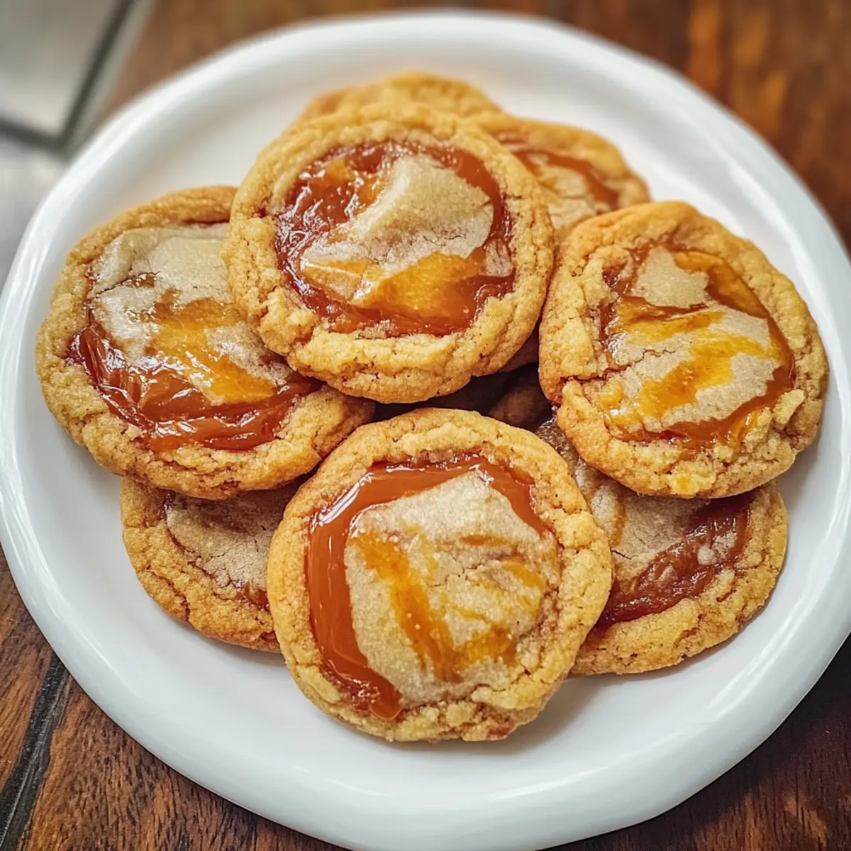 Gochujang Karamell Kekse für süße Feinschmecker
