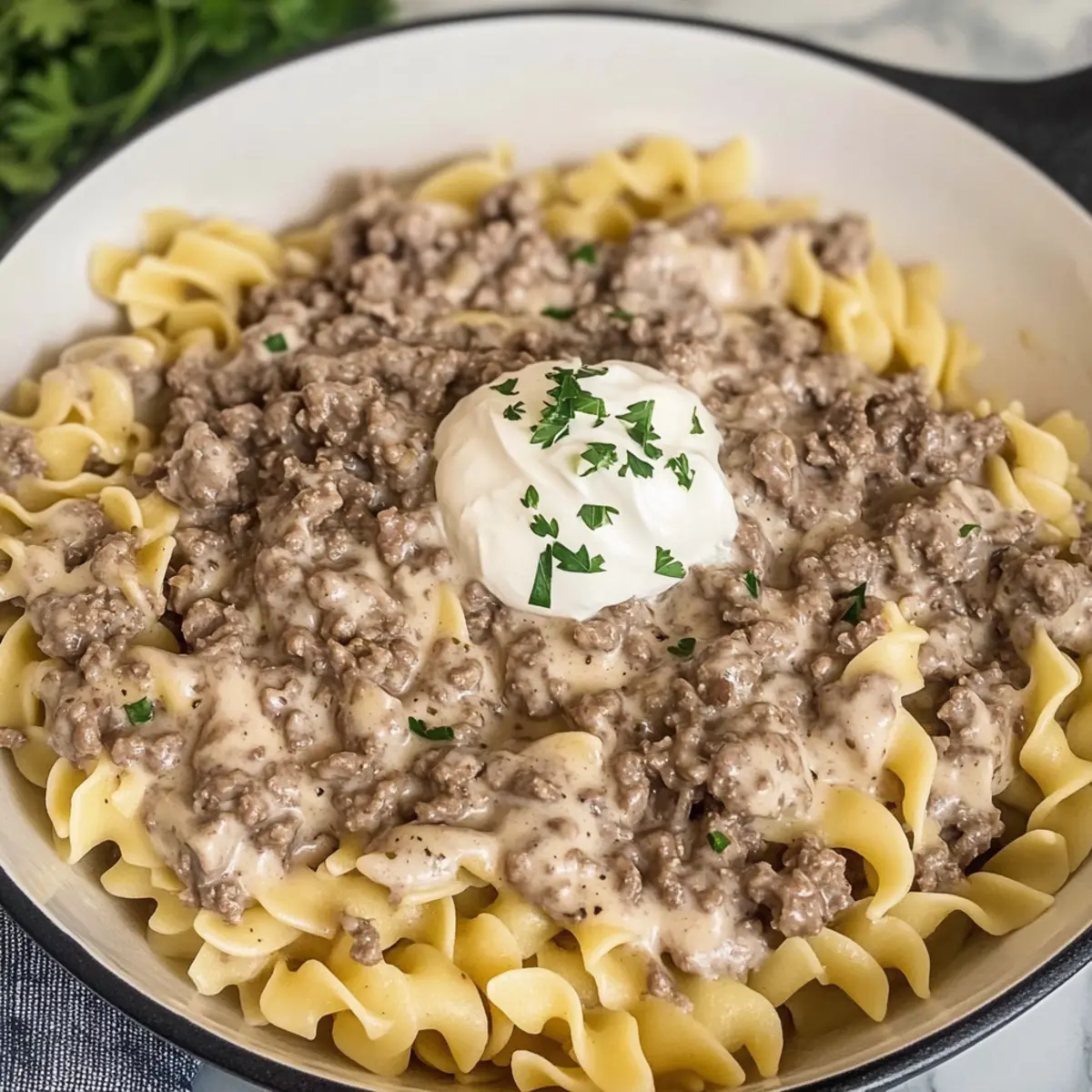 Rinderfilet Stroganoff für eine schnelle Genusszeit