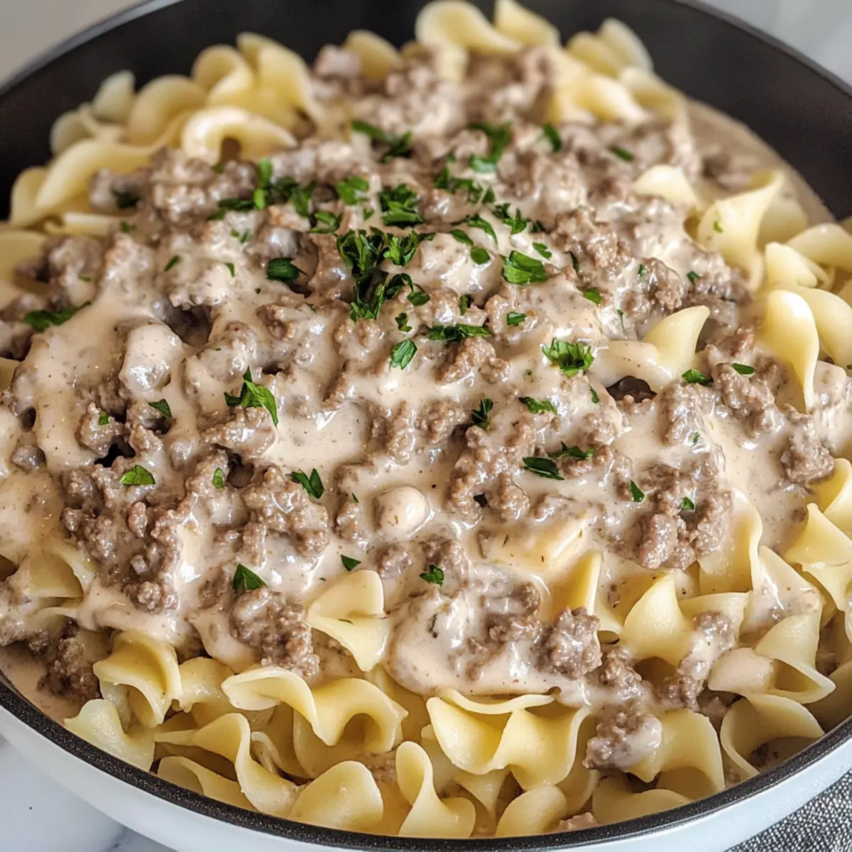 Hamburger Stroganoff Rezept für genussvolle Abende