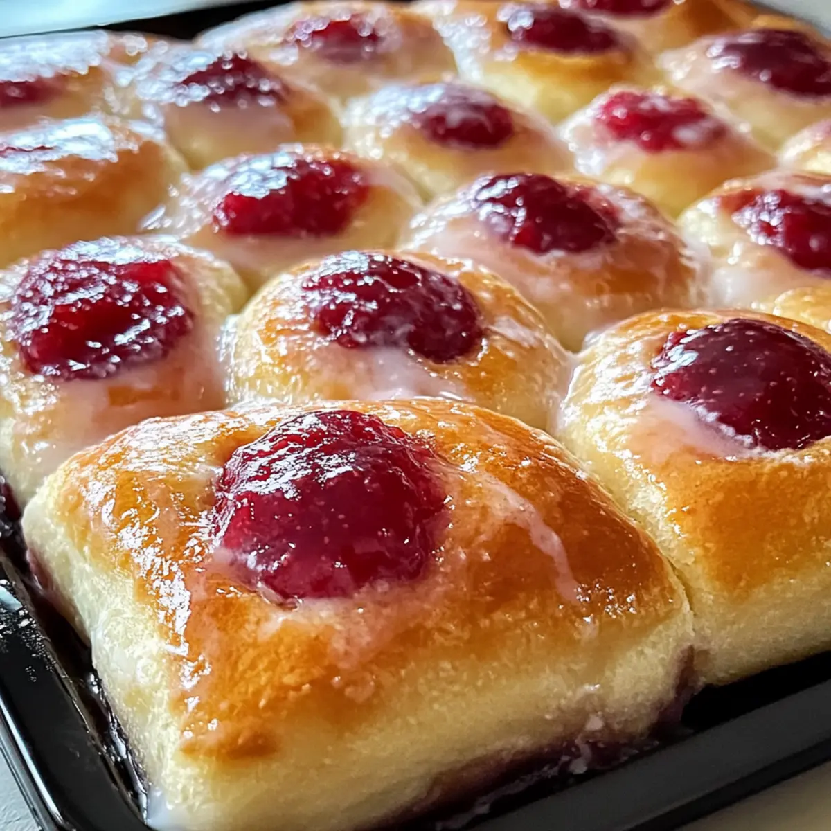 Hausgemachte Marmelade Donut Focaccia für den perfekten Brunch