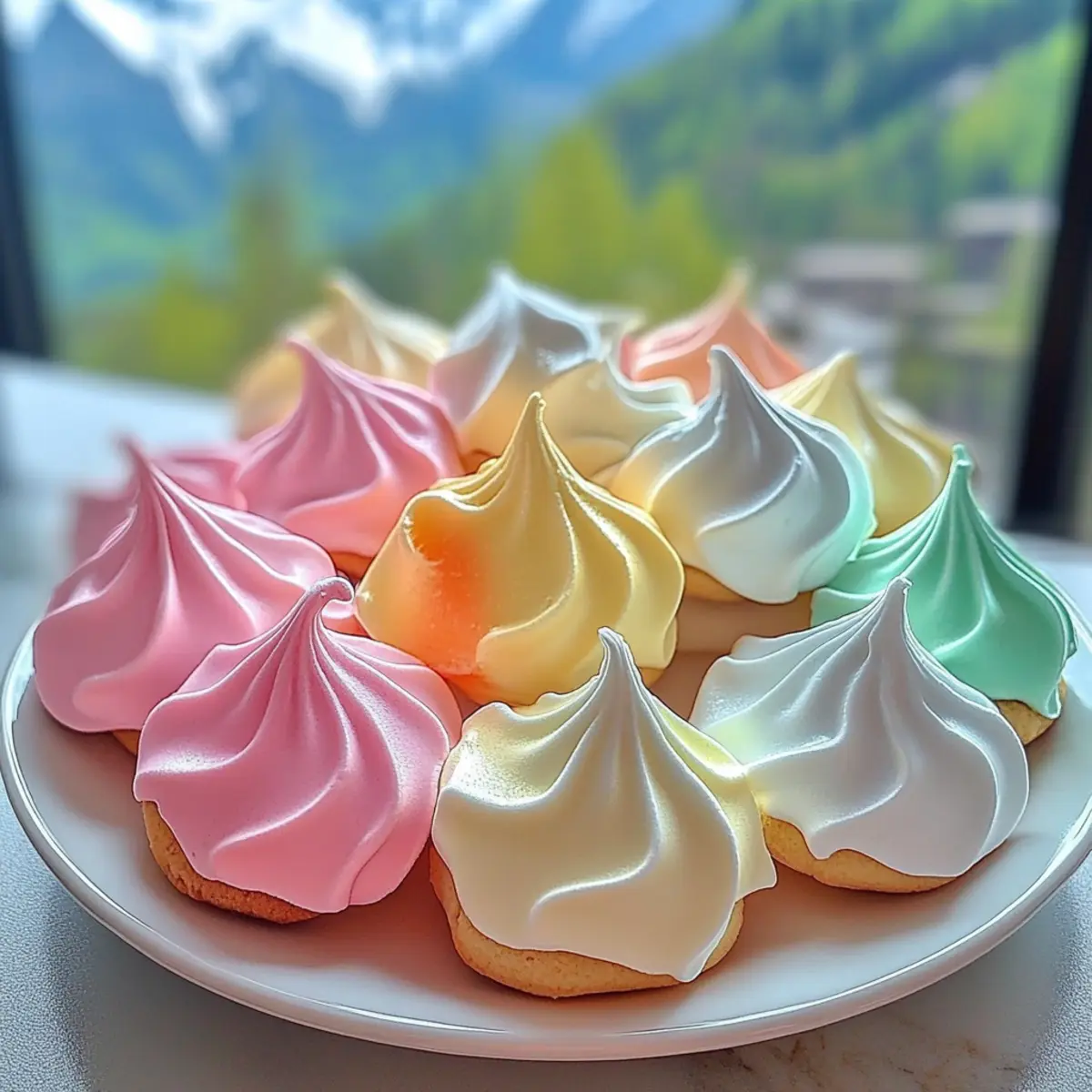 Jello Baiser Kekse: Bunte und leichte Leckerbissen