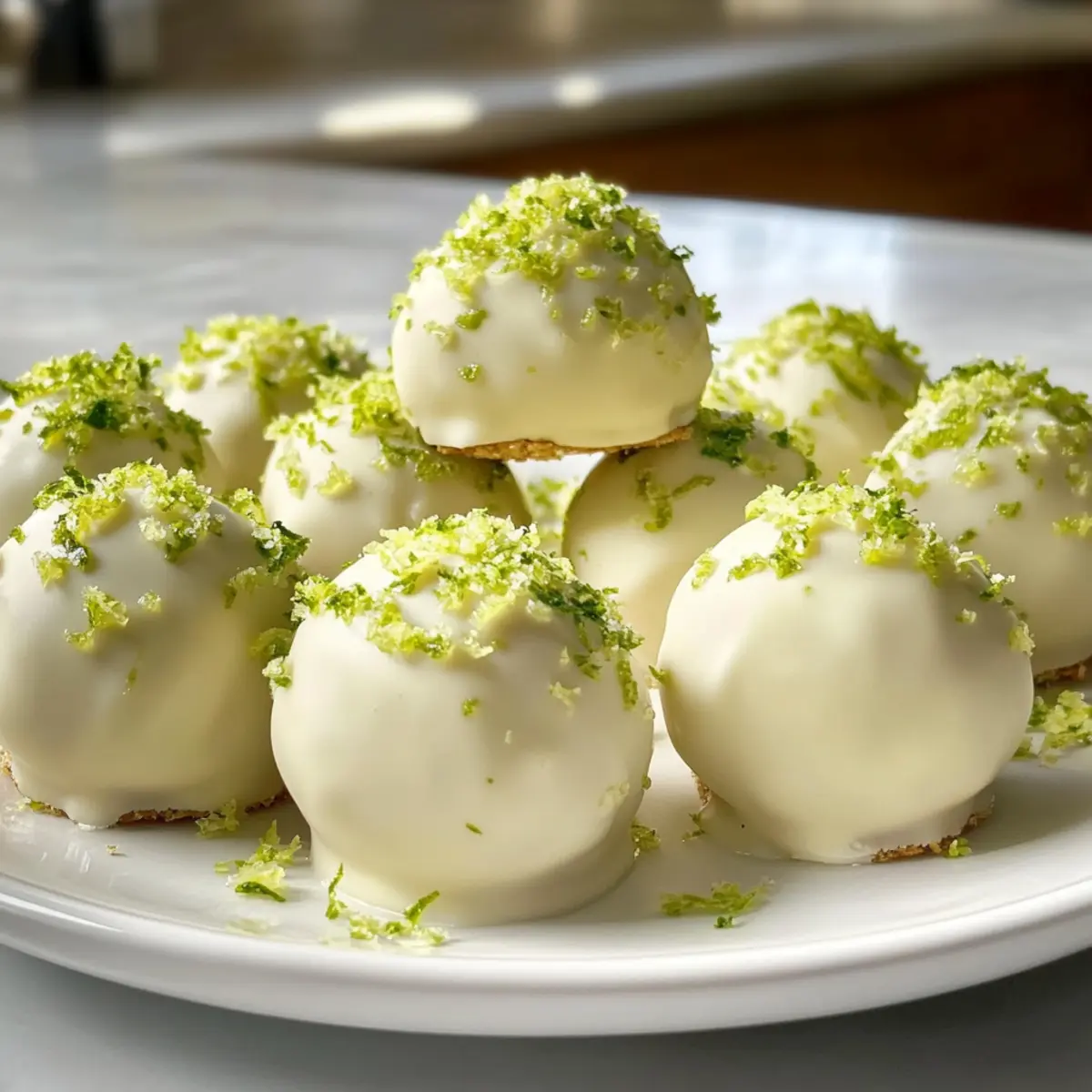 Key Lime Pralinen für den perfekten Sommergenuss