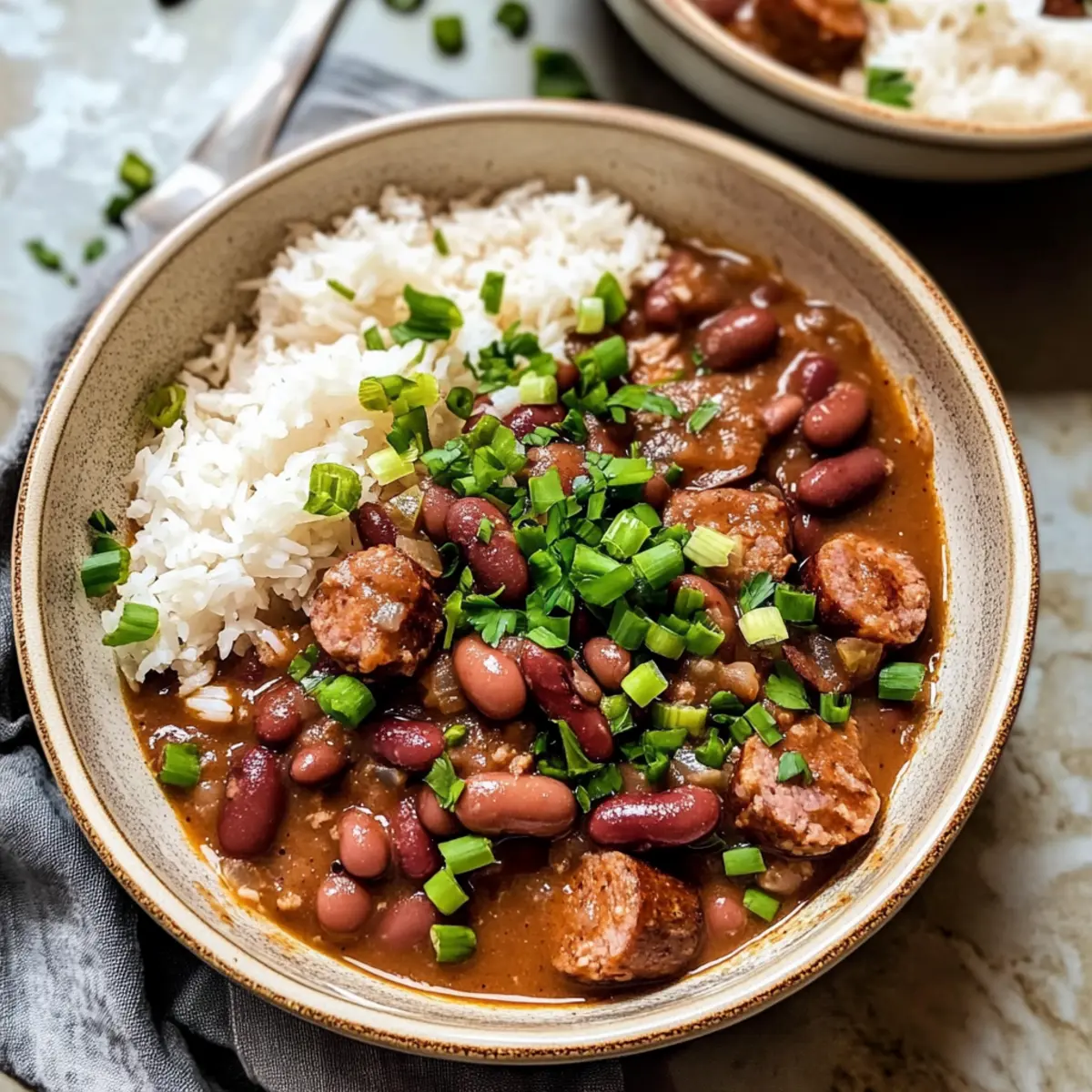 Louisiana Rote Bohnen und Reis für pure Gemütlichkeit