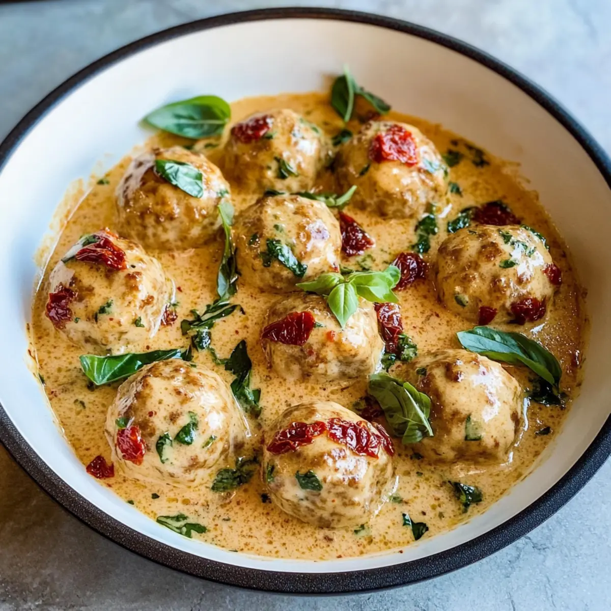Heirate mich Hähnchen Fleischbällchen für echten Genuss