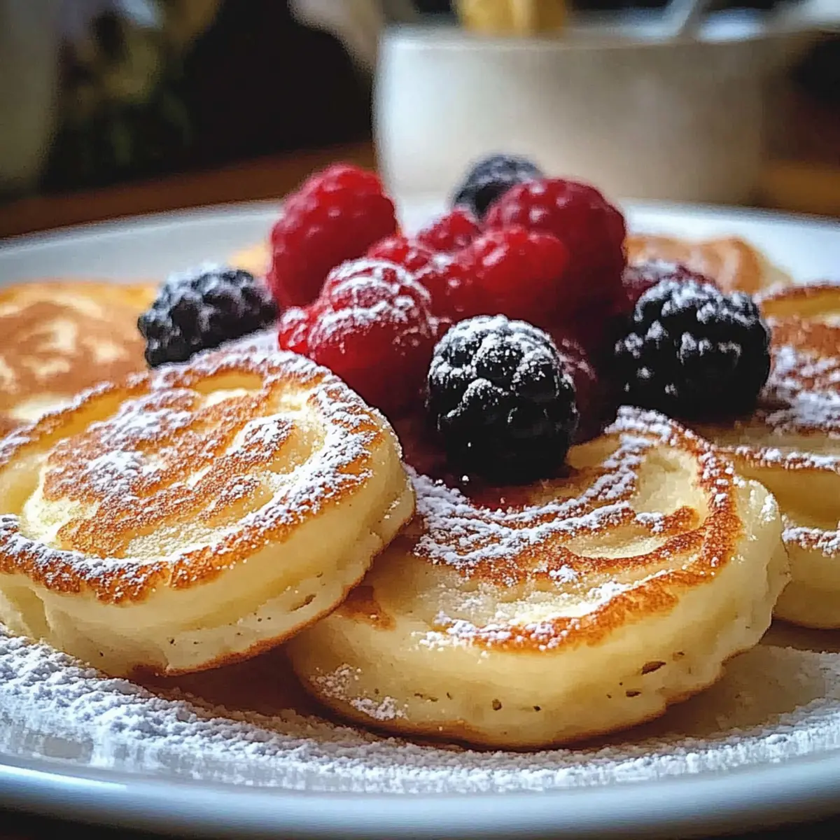 Mini deutsche Pfannkuchen – Fluffige Frühstücksfreude