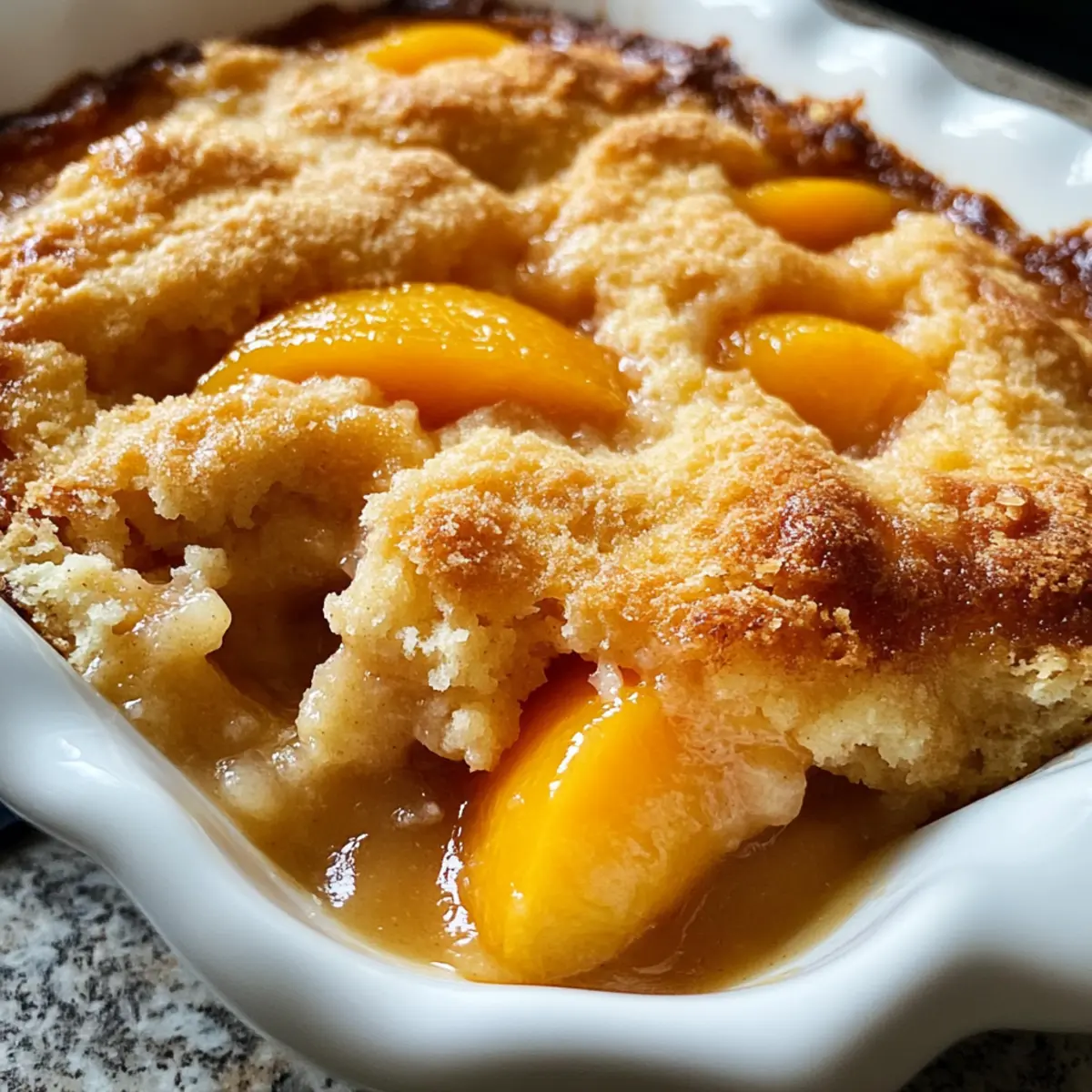 Pfirsich-Cobbler für den perfekten Sommerspaß