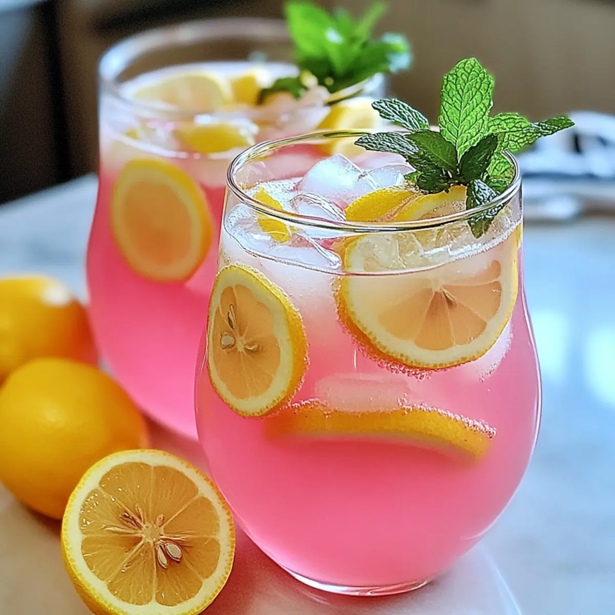 Pink Lemonade Einfache und Erfrischende Rezeptideen