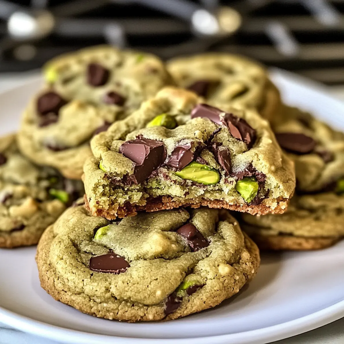 Pistaziencreme-Kekse für Naschkatzen