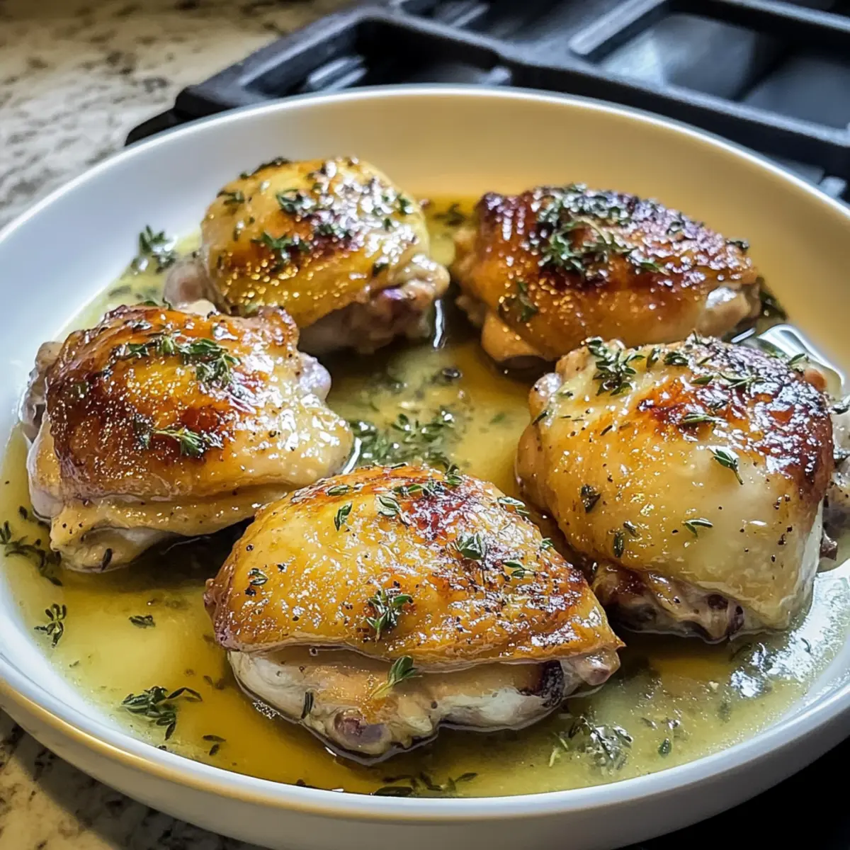 Weißwein Hähnchenschenkel: Einfaches One-Pan Rezept