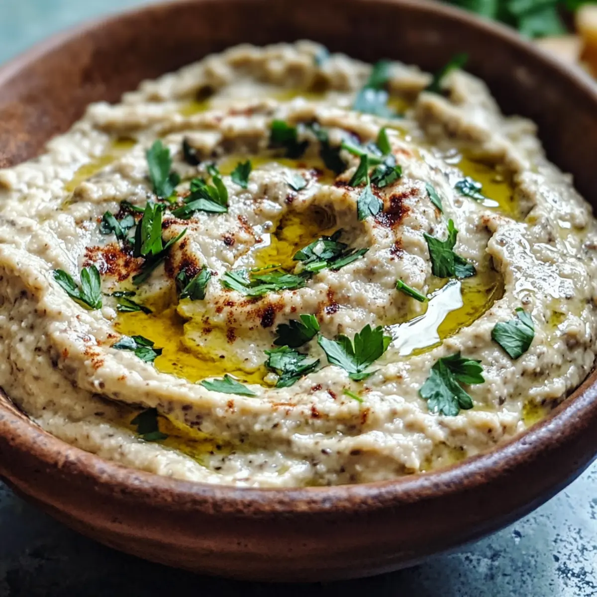 Baba Ganoush – Rauchiger Auberginen-Dip leicht gemacht