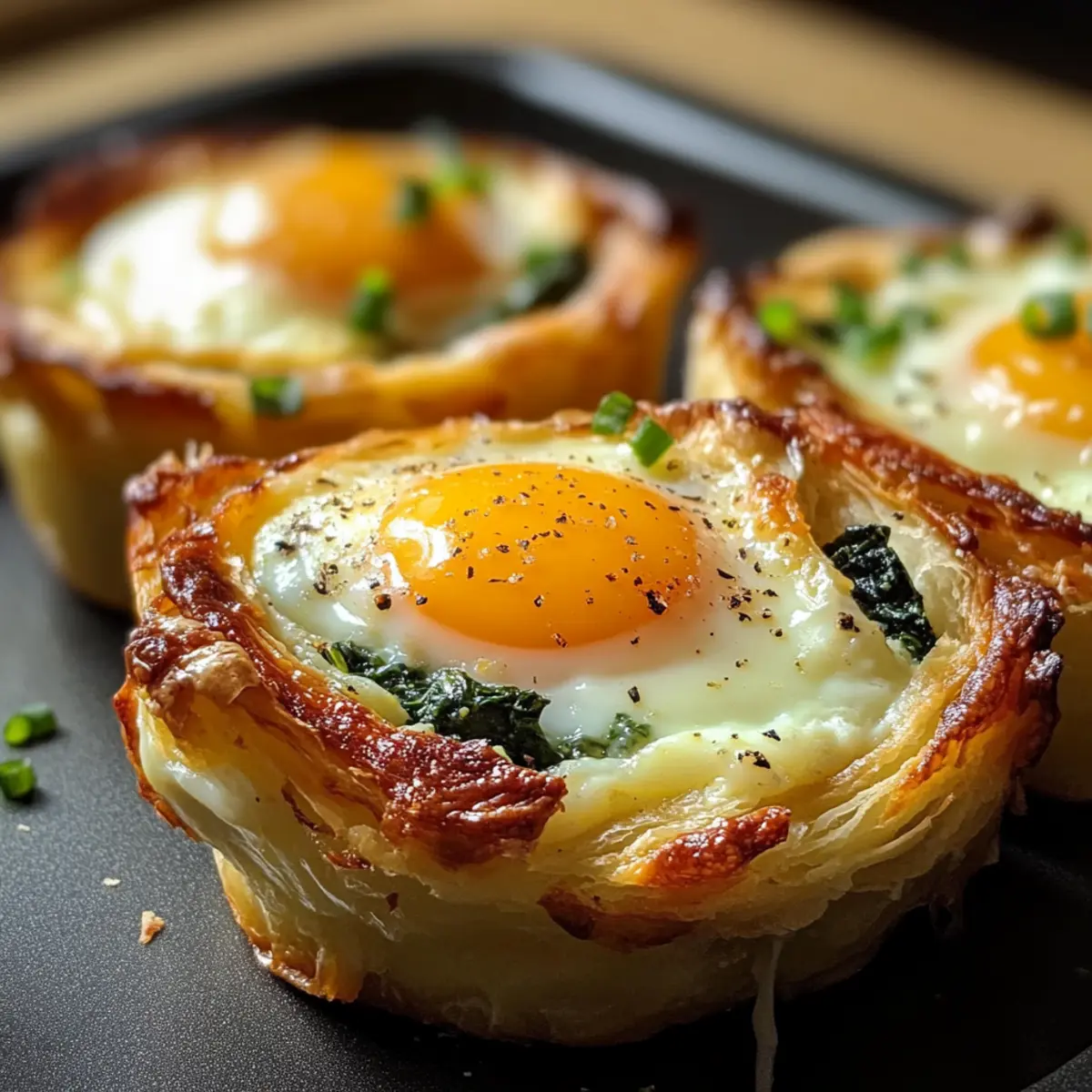 Überbackene Eier Napoleon für dein perfektes Brunch