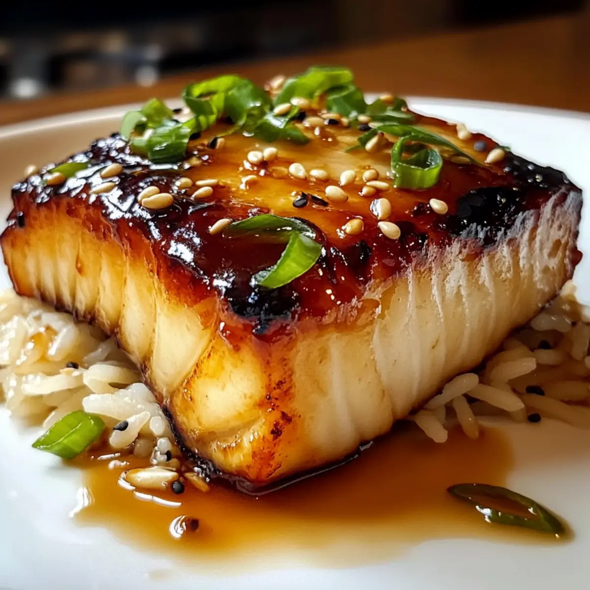 Butterige Miso-Glasur für köstlichen Fischgenuss