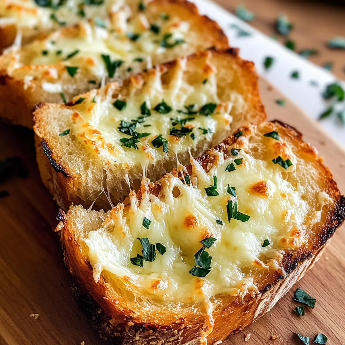 Käse Knoblauchbrot: Super einfach & unwiderstehlich lecker