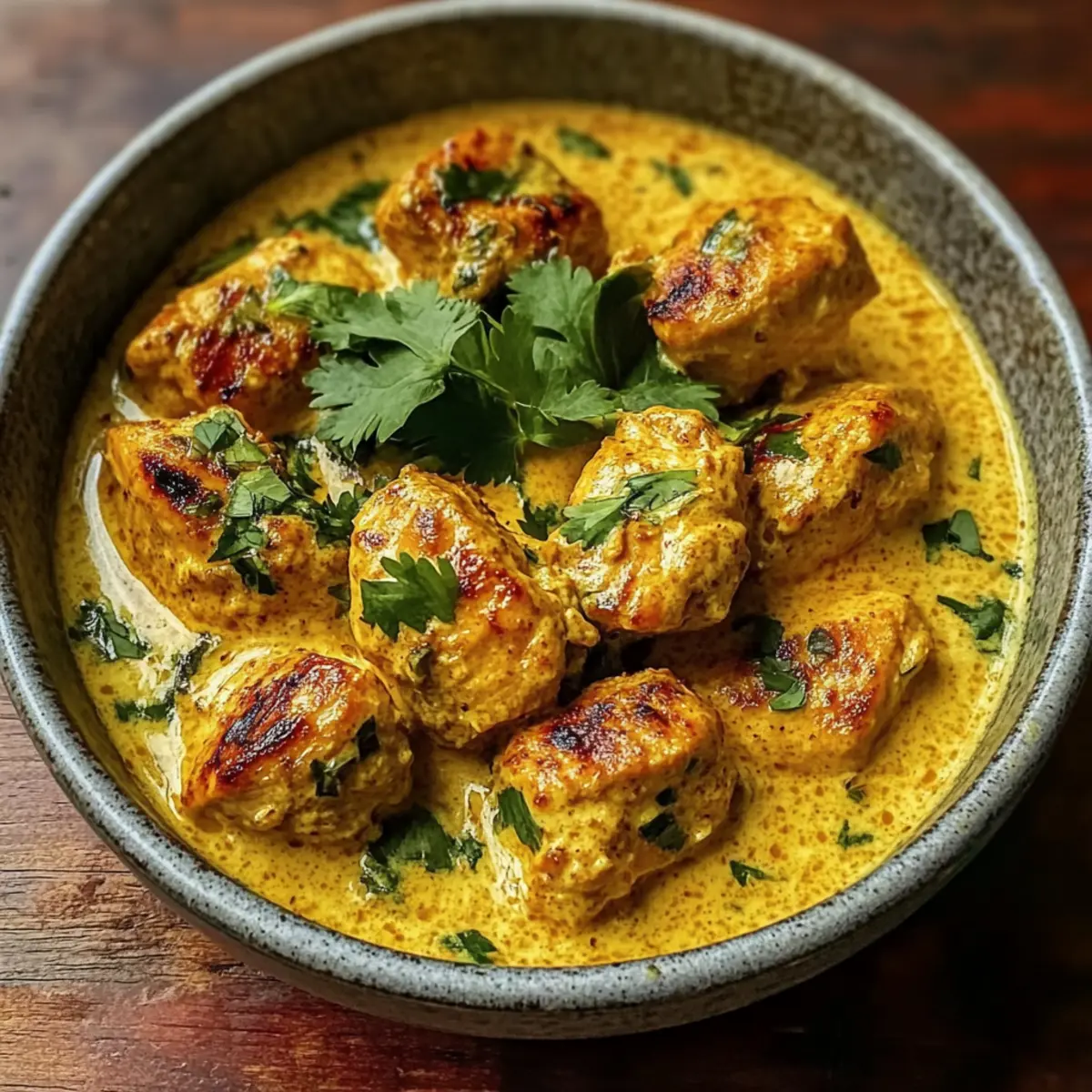 Köstliches Churu-Hühnchen Amarillo für die Familie