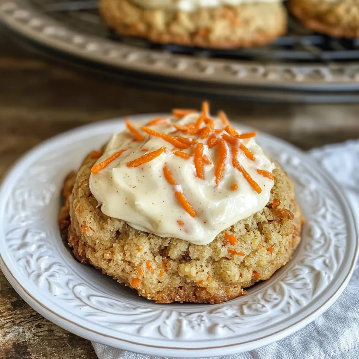 Crumbl Karottenkekse Nachahmung leicht gemacht