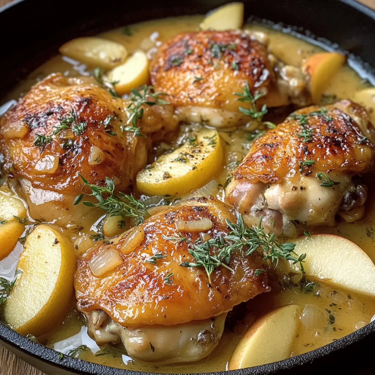 Apfelwein Hähnchen: Einfach und Cremig Genießen