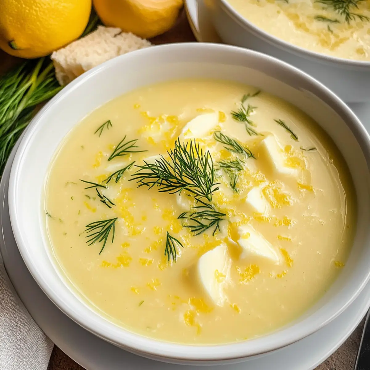 Griechische Eier- und Zitronensuppe ganz einfach kochen