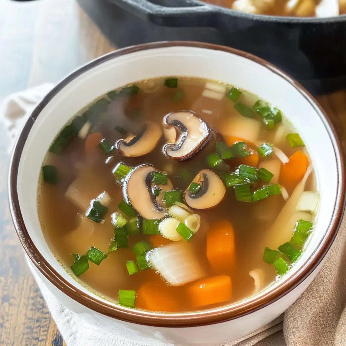 Klarer Suppe – Leichtes Rezept aus Japan