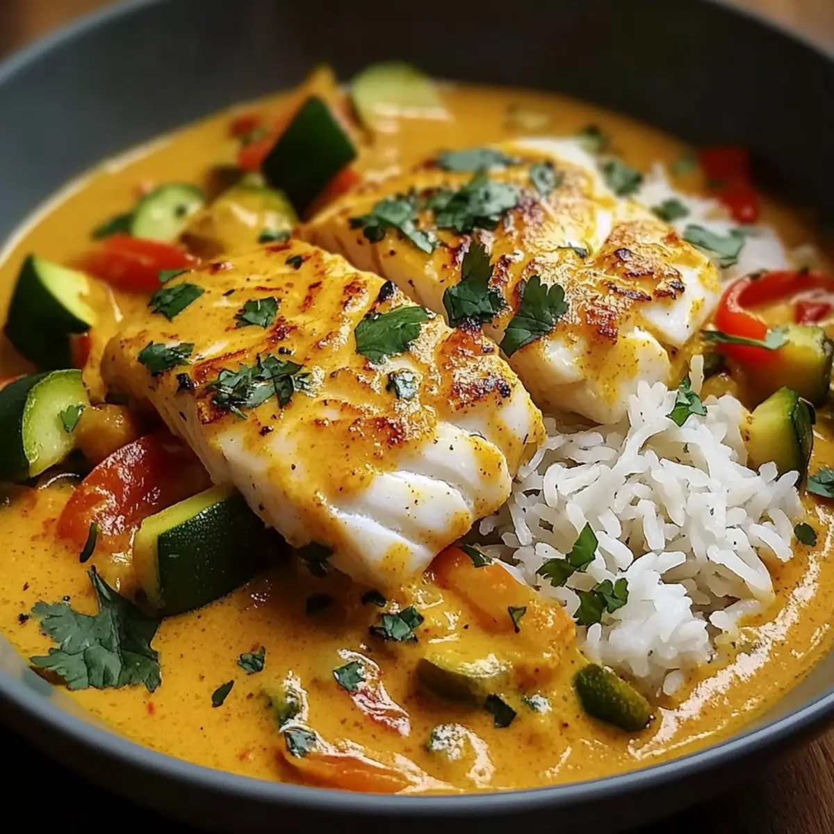 Kabeljau mit Kokos-Curry: Einfach und Lecker aus dem Ofen