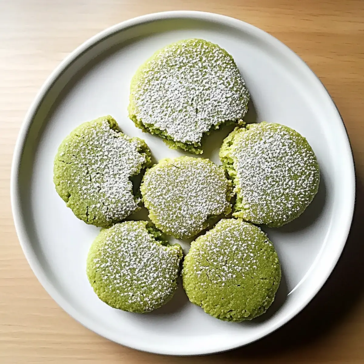 Leckere Matcha-Zuckerplätzchen ganz einfach selbst gemacht