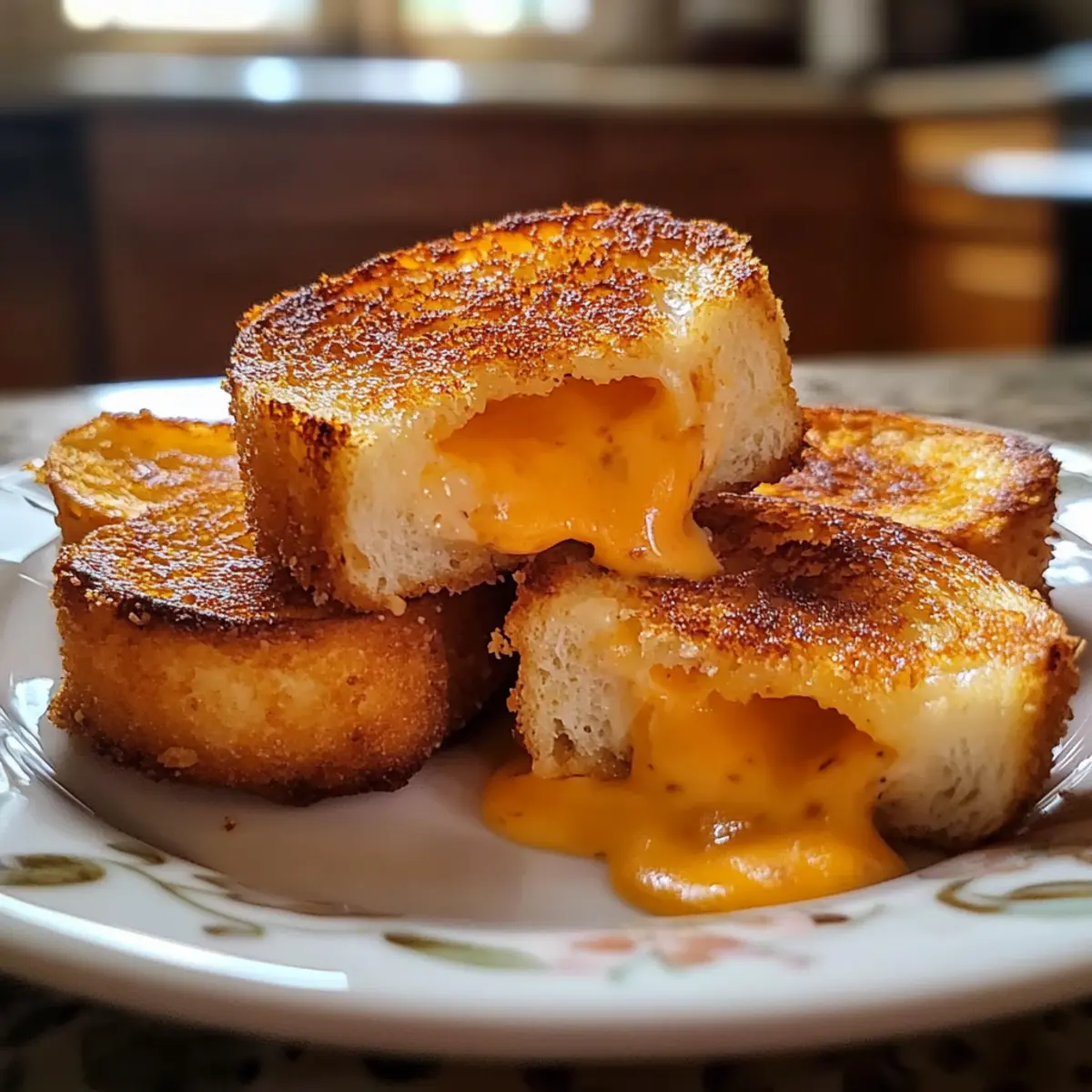 Mini Gegrillte Käse-Dipper für jeden Anlass