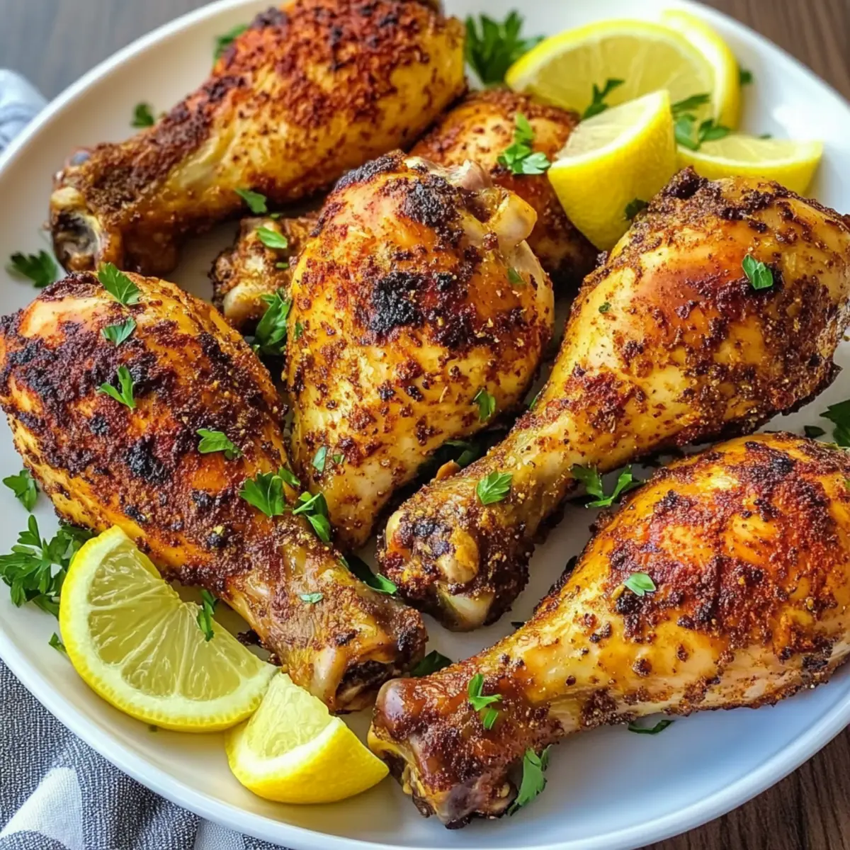 Paprika Hähnchenkeulen – Saftig und Aromatisch